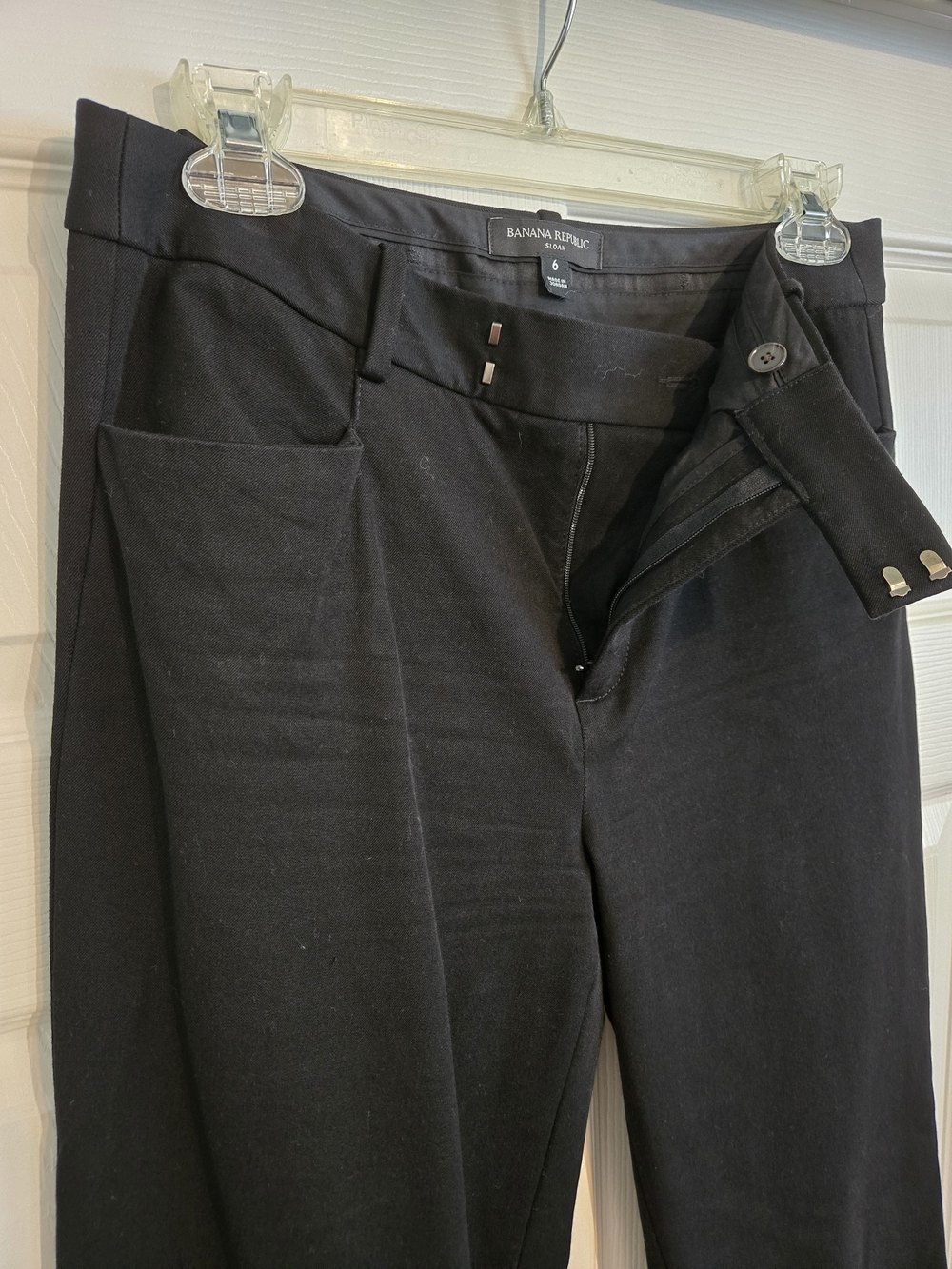 Banana Republic Black Sloan Dress Pants